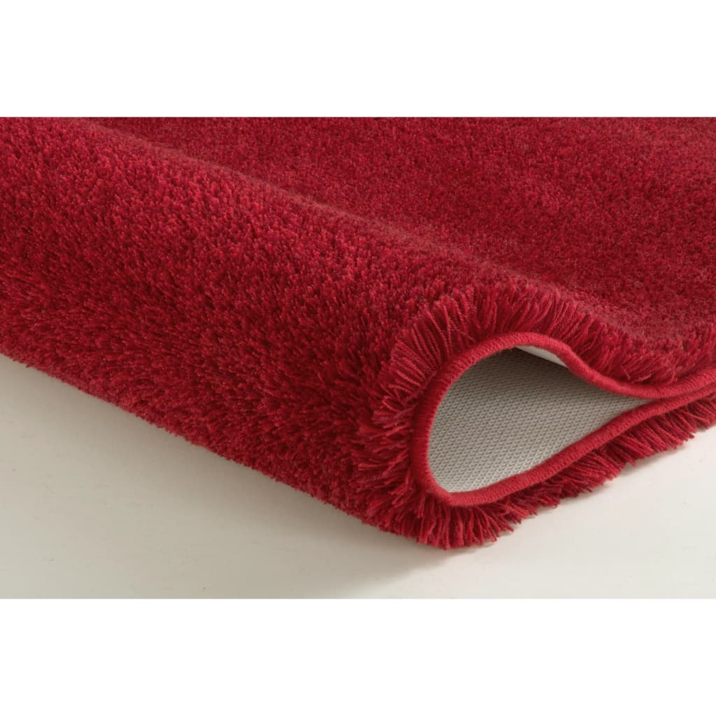 Kleine Wolke Bath Rug Relax 60x100cm Ruby Red