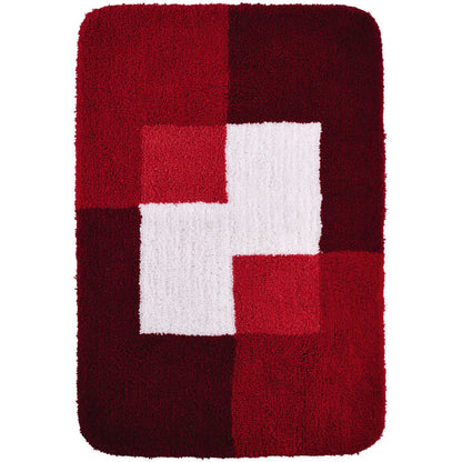 RIDDER Bathroom Rug Coins 60x90 cm Red 7103306 - Bend