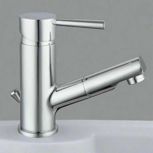 SCHÜTTE Basin Mixer with Pull-Out Spray CORNWALL