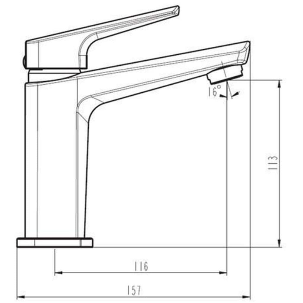 SCHÜTTE Basin Mixer RAVEN