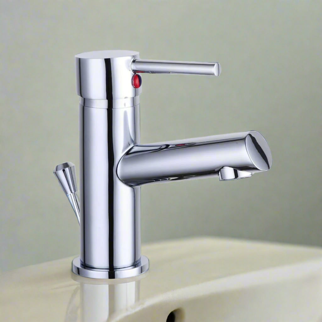 SCHÜTTE Basin Mixer Tap LAURANA Chrome - Bend