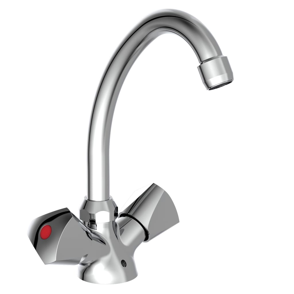 SCHÜTTE 2-Handle Basin Mixer SAVINO Chrome