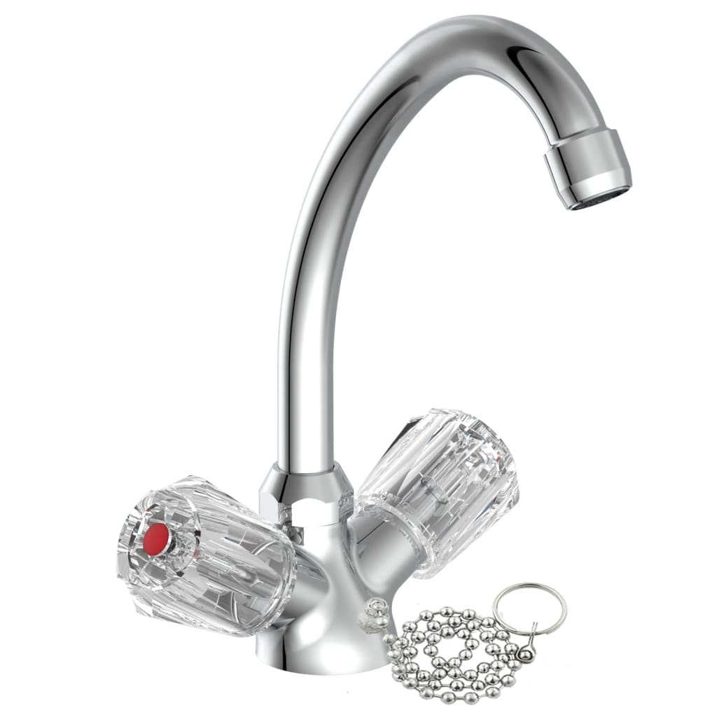 SCHÜTTE 2-Handle Basin Mixer SAVINO Chrome