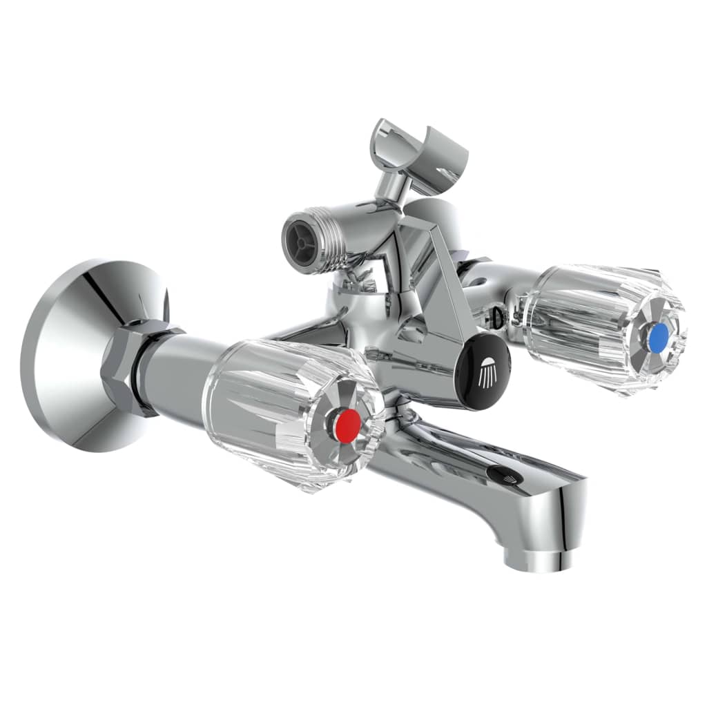 SCHÜTTE 2-Handle Bath Mixer SAVINO Chrome