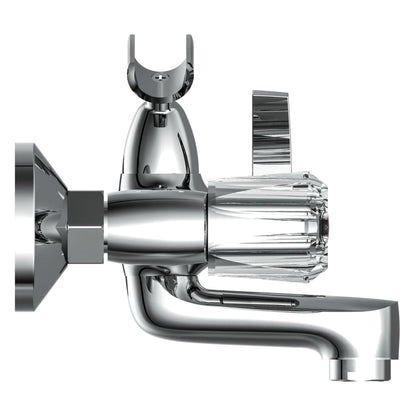 SCHÜTTE 2-Handle Bath Mixer SAVINO Chrome