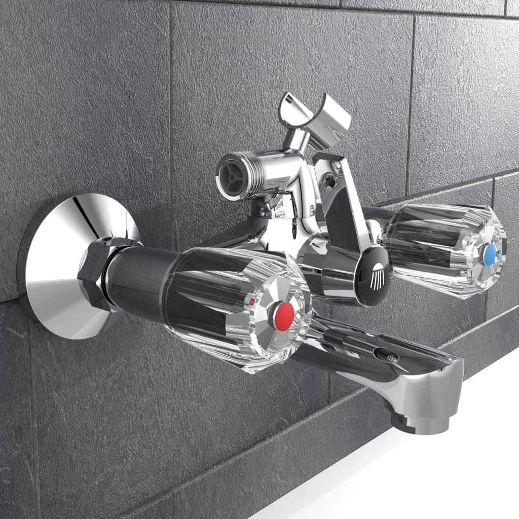 SCHÜTTE 2-Handle Bath Mixer SAVINO Chrome