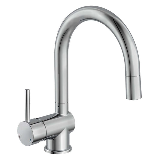 SCHÜTTE Sink Mixer with LED STELLA Chrome