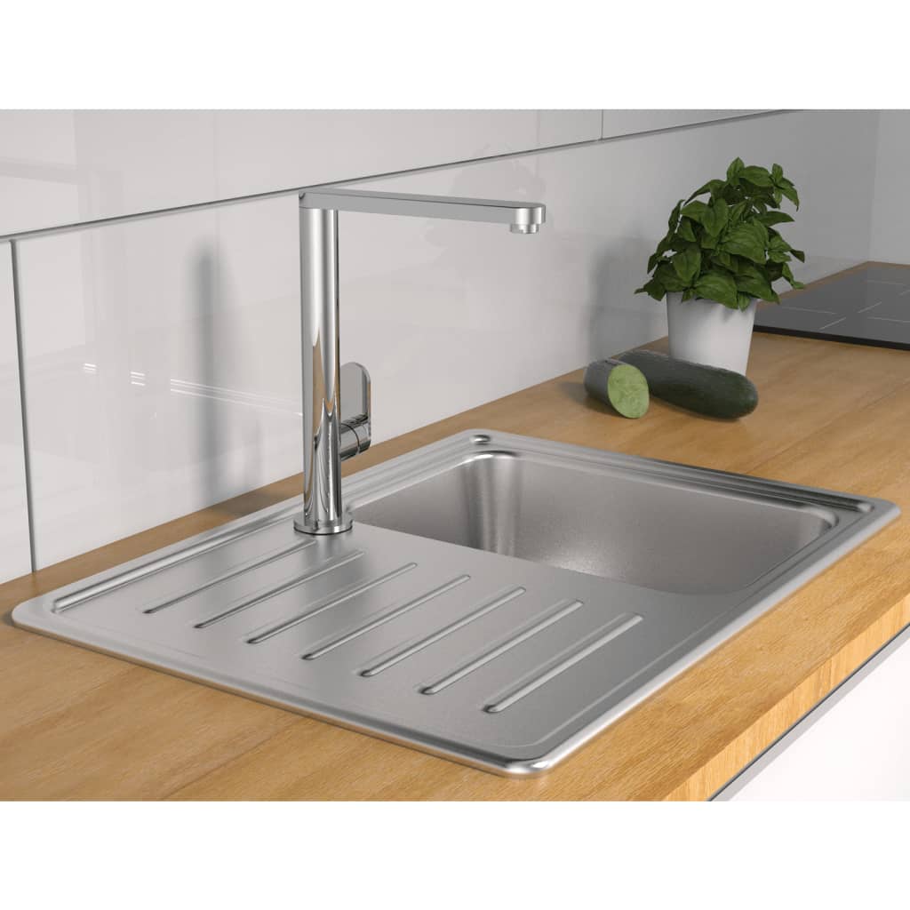 SCHÜTTE Sink Mixer with High Spout CHICAGO Chrome - Bend