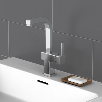 SCHÜTTE Basin Mixer SIGNO Chrome - Bend