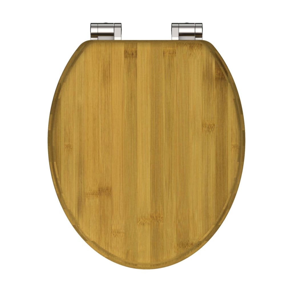 Bamboo Toilet Seat - Dark Bamboo