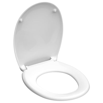 SCHÜTTE Duroplast Toilet Seat WHITE - Bend