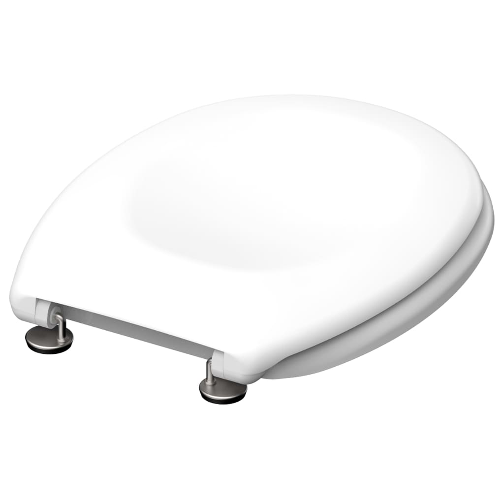 SCHÜTTE Duroplast Toilet Seat WHITE - Bend