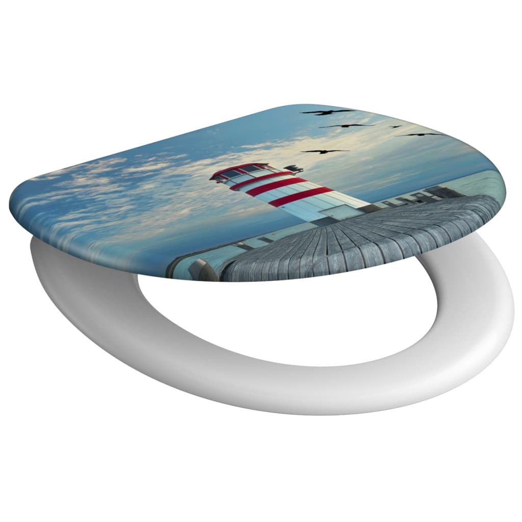 SCHÜTTE Toliet Seat with Soft-Close LIGHTHOUSE