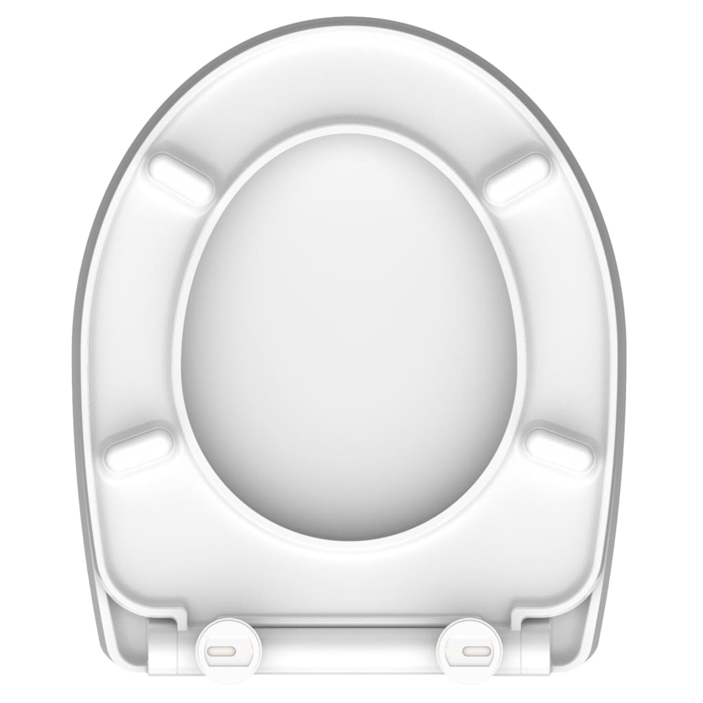 SCHÜTTE Duroplast High Gloss Toilet Seat with Soft-Close