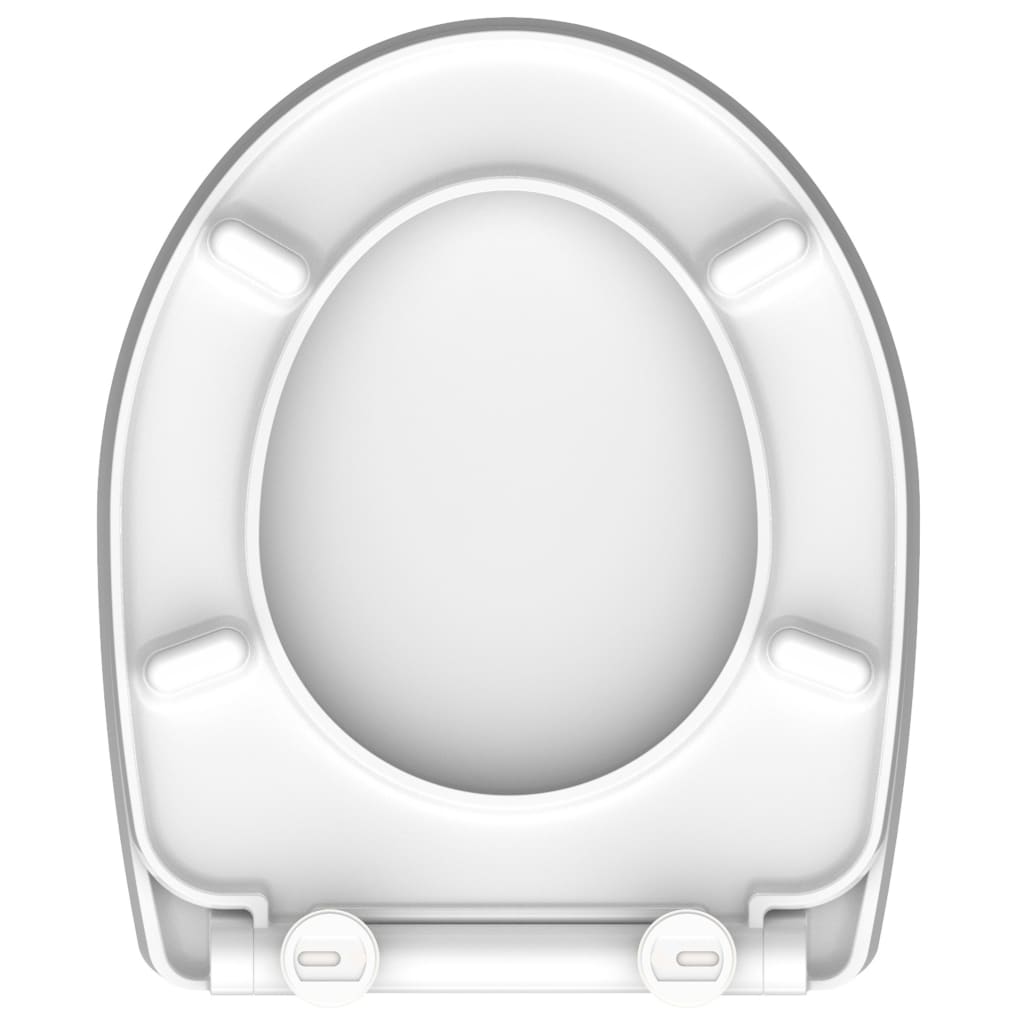 SCHÜTTE Duroplast High Gloss Toilet Seat with Soft-Close