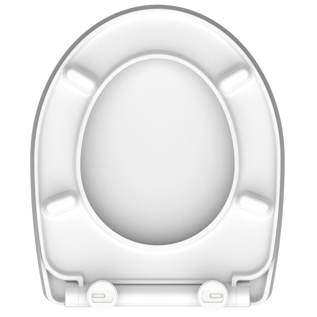 SCHÜTTE Duroplast High Gloss Toilet Seat with Soft-Close