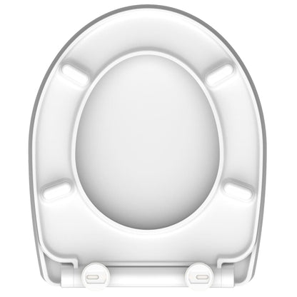 SCHÜTTE Duroplast High Gloss Toilet Seat with Soft-Close