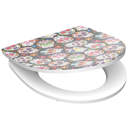 SCHÜTTE Duroplast High Gloss Toilet Seat with Soft-Close