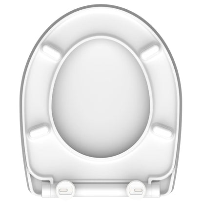 SCHÜTTE Duroplast High Gloss Toilet Seat with Soft-Close