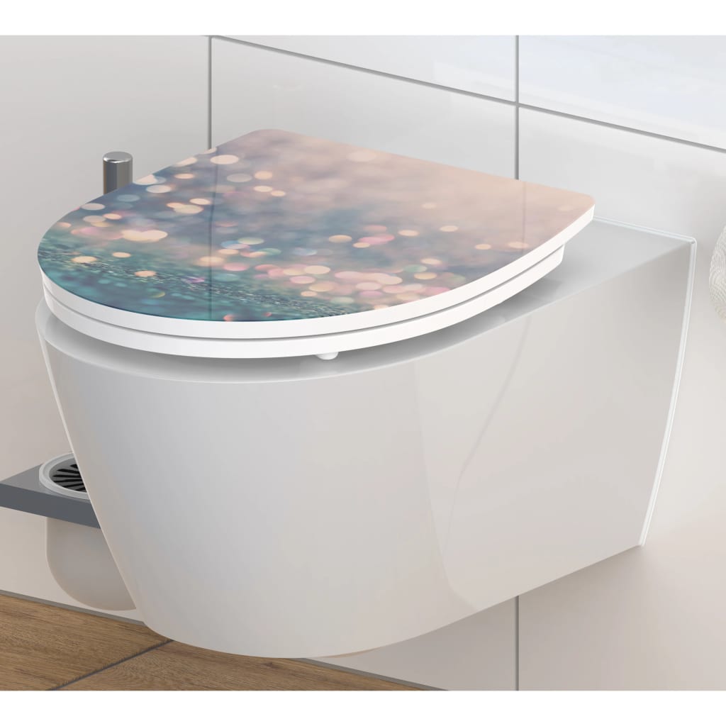 SCHÜTTE Duroplast High Gloss Toilet Seat with Soft-Close