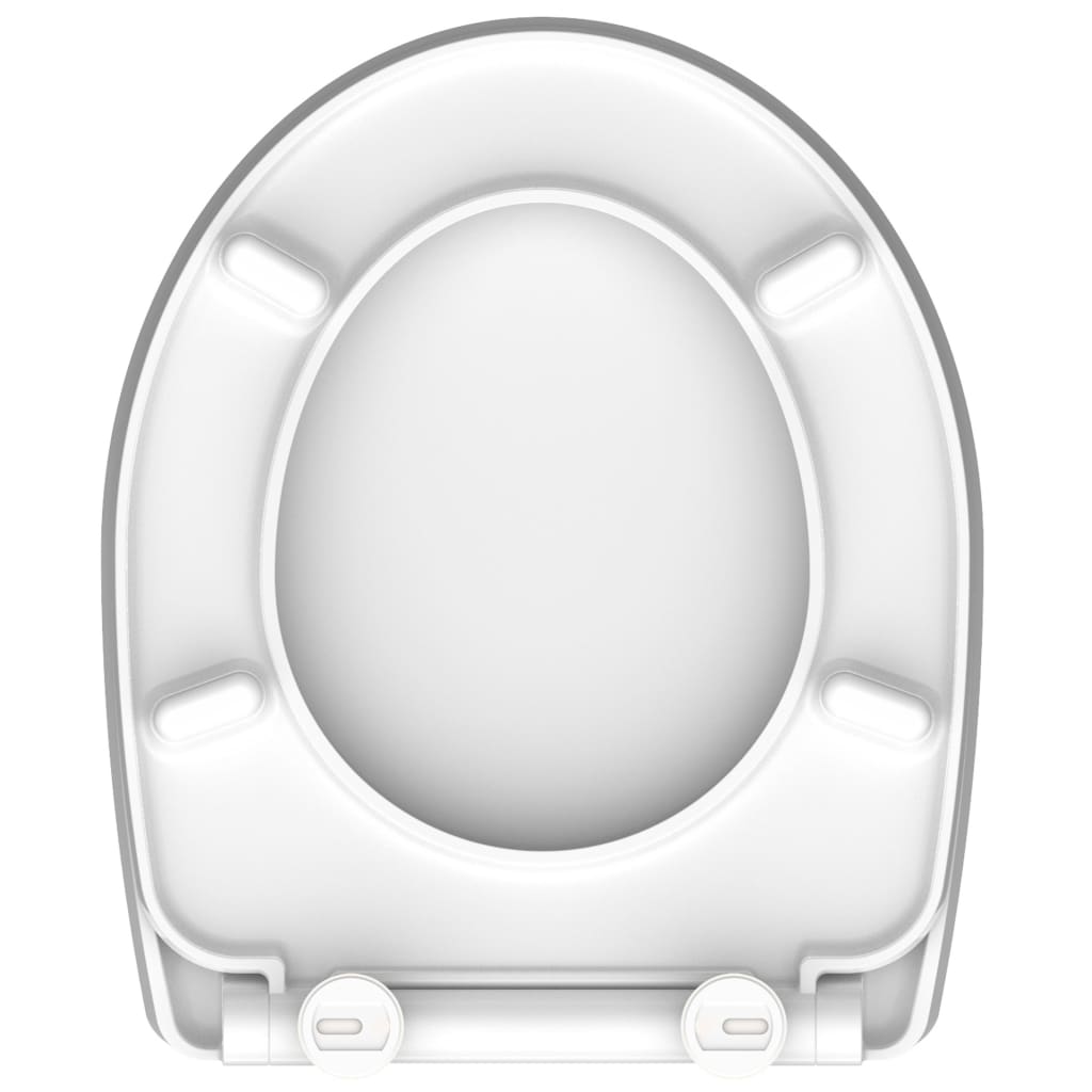 SCHÜTTE Duroplast High Gloss Toilet Seat with Soft-Close