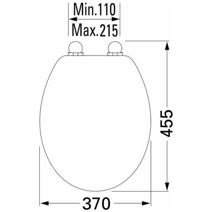 Tiger Soft-Close Toilet Seat Ventura Duroplast Cream 251491246