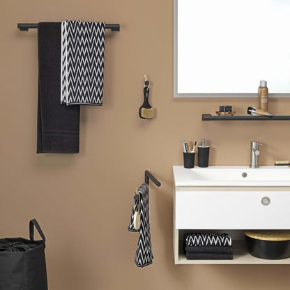 Tiger Towel Holder Matt Black