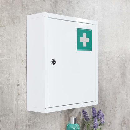 HI Medicine Cabinet 31.5x10x36 cm Steel - Bend