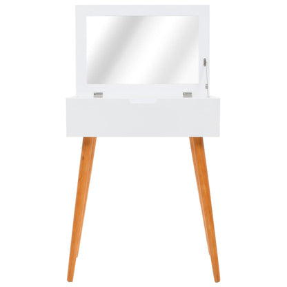 Dressing Table with Mirror MDF 60x40x75 cm - Bend