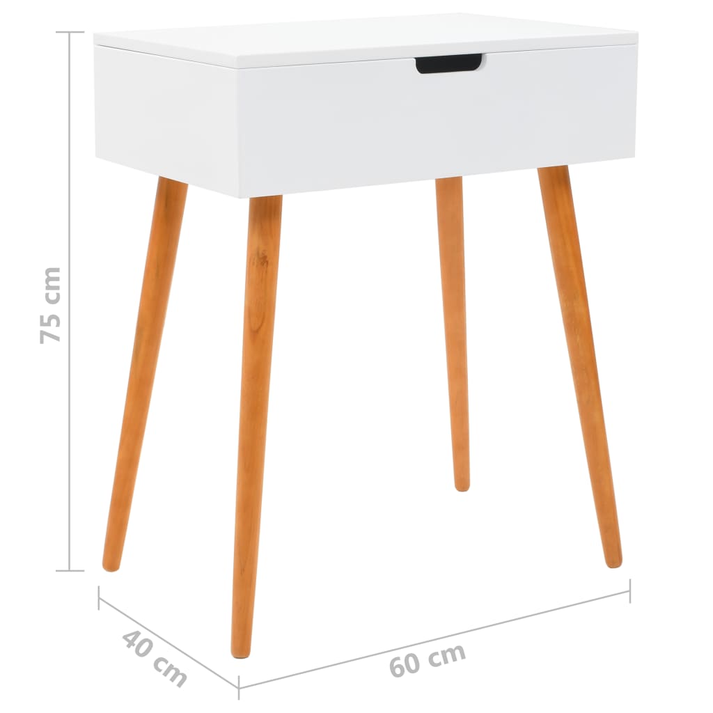 Dressing Table with Mirror MDF 60x40x75 cm - Bend