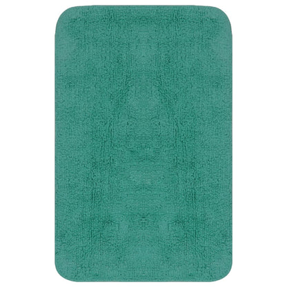 Bathroom Mat Set Fabric - 2 or 3 Pieces in Various Colors - Bend