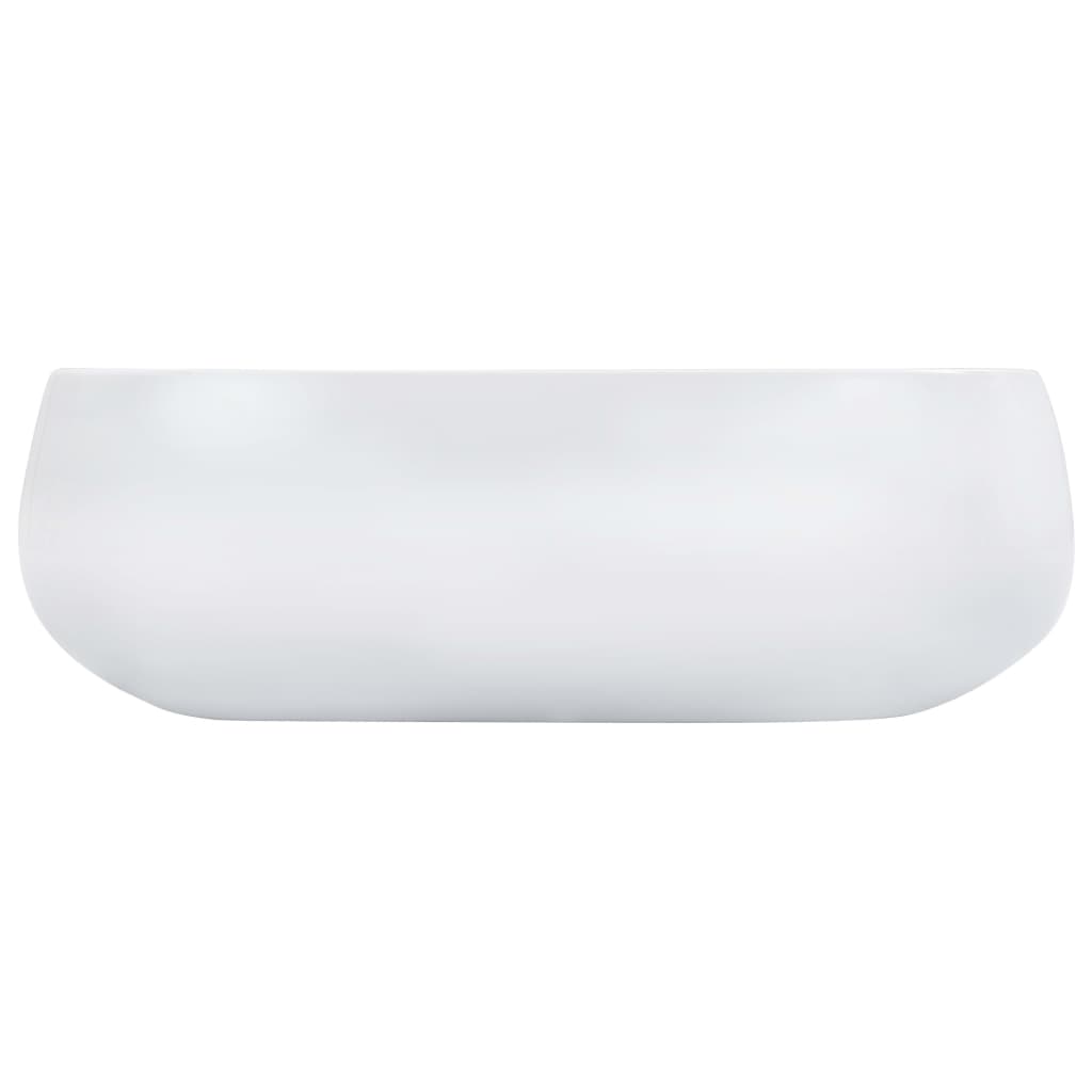 Wash Basin 44.5x39.5x14.5 cm Ceramic White - Bend