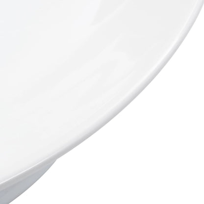 Wash Basin 41x12.5 cm Ceramic White - Bend