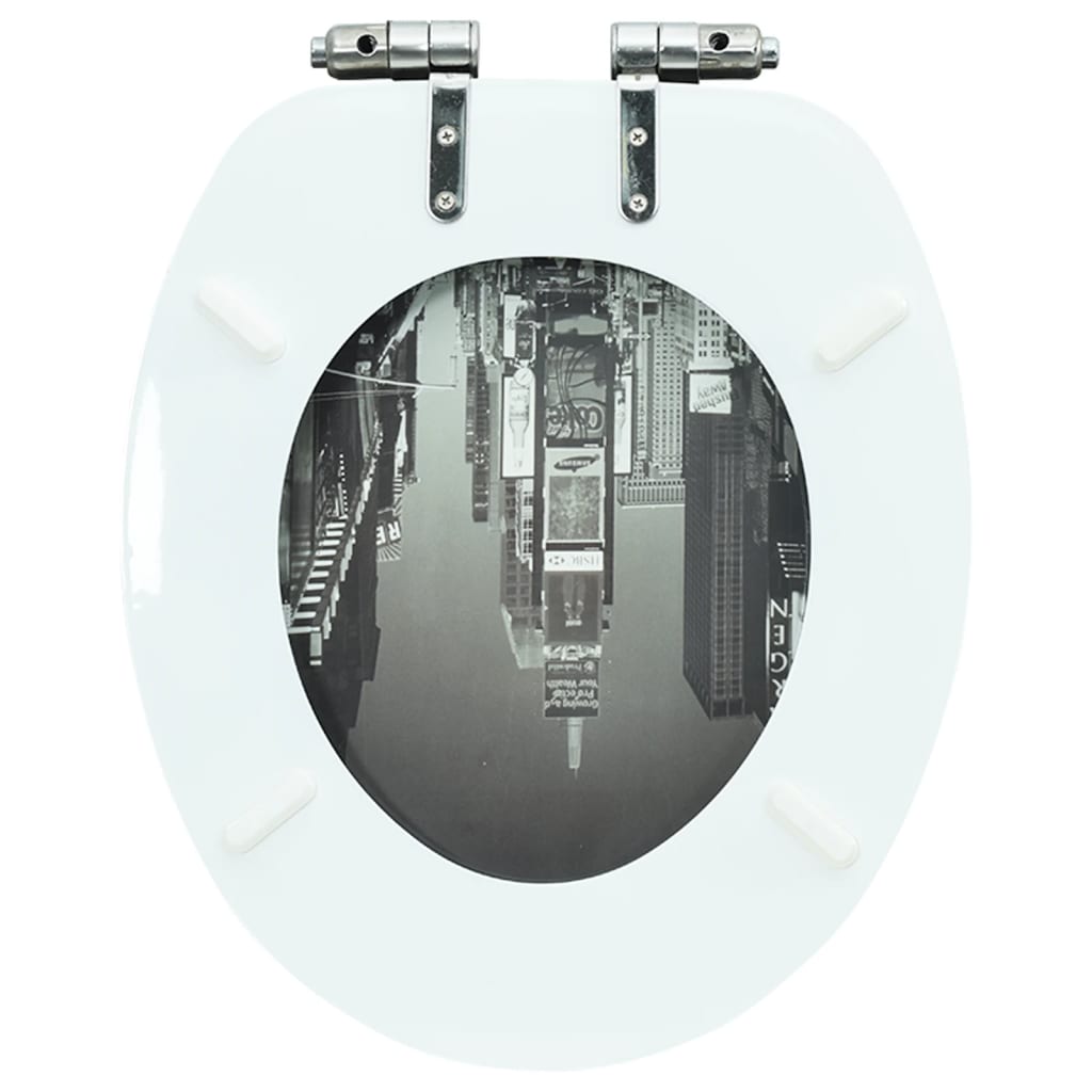 MDF Toilet Seat - New York Design