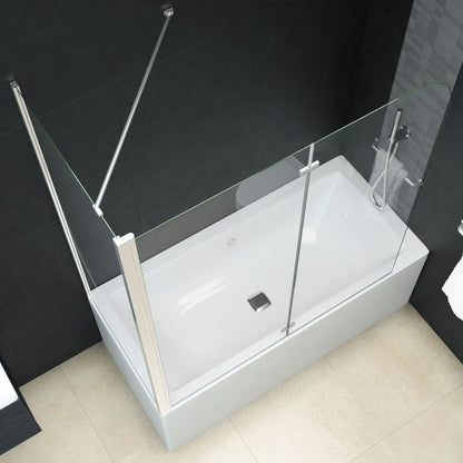 Bi-Folding Shower Enclosure ESG 120x68x130 cm - Bend