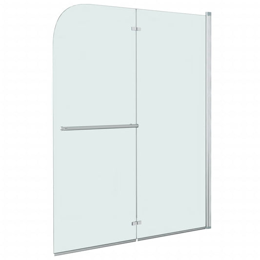 Compact Folding Shower Screen with Towel Bar - Bend