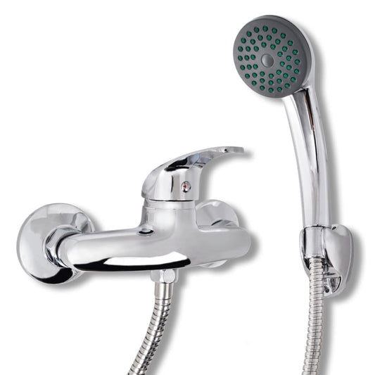 Bath Shower Mixer Tap Kit Chrome