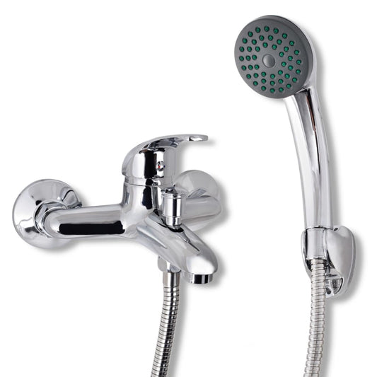 Bath Shower Mixer Tap Kit Chrome