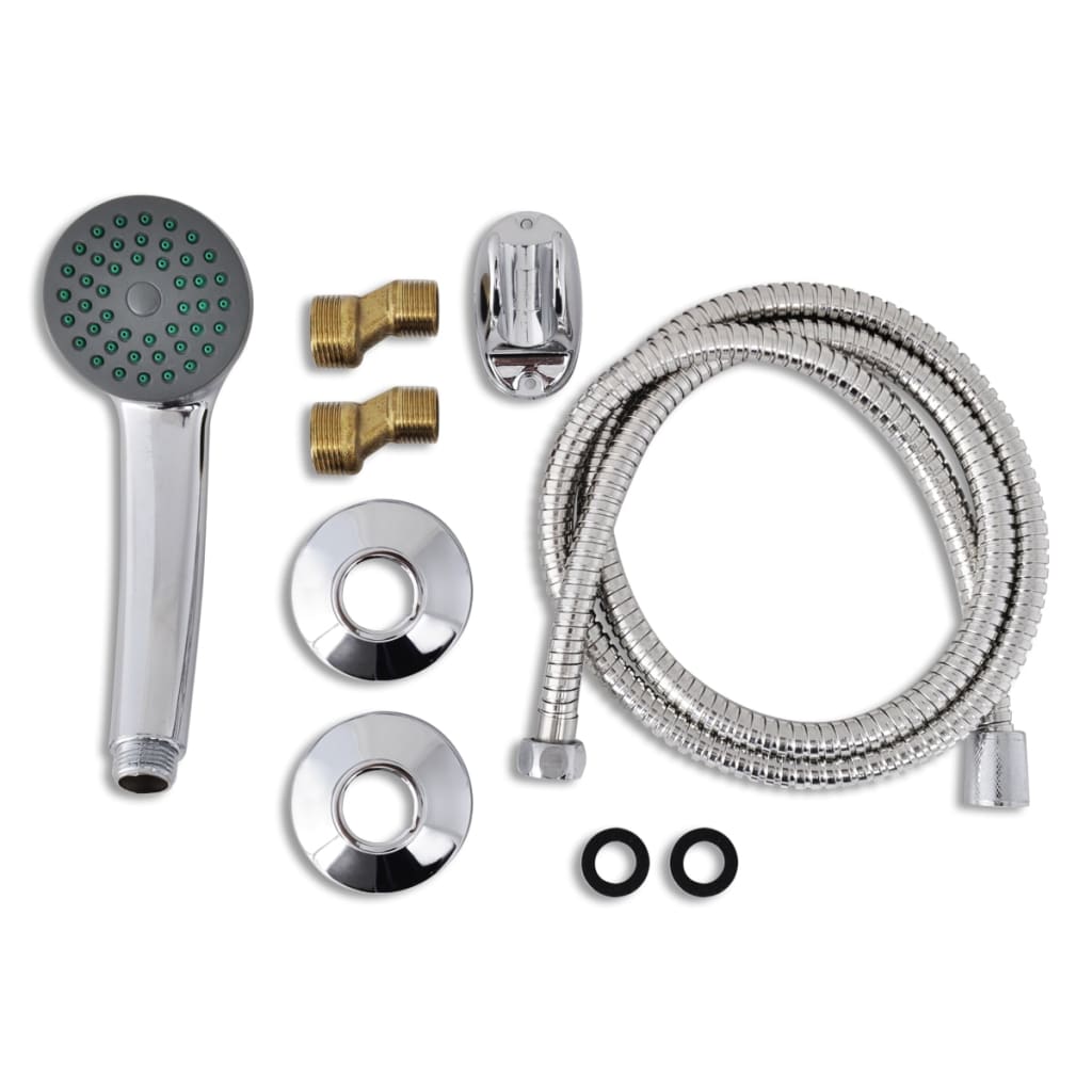 Bath Shower Mixer Tap Kit Chrome