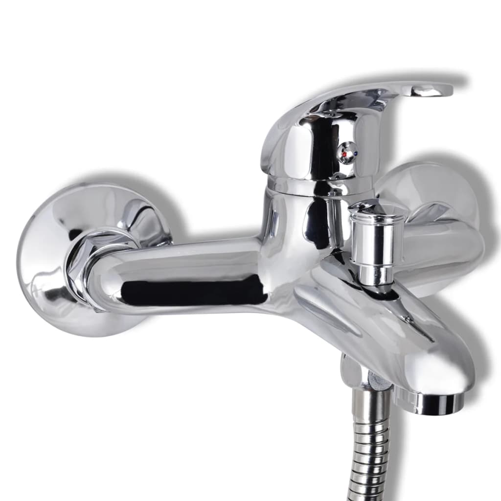 Bath Shower Mixer Tap Kit Chrome