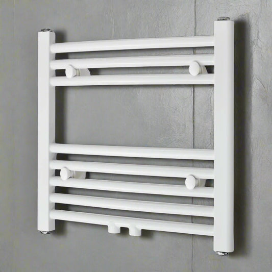 Bathroom Radiator Central Heating Towel Rail - Curved Design