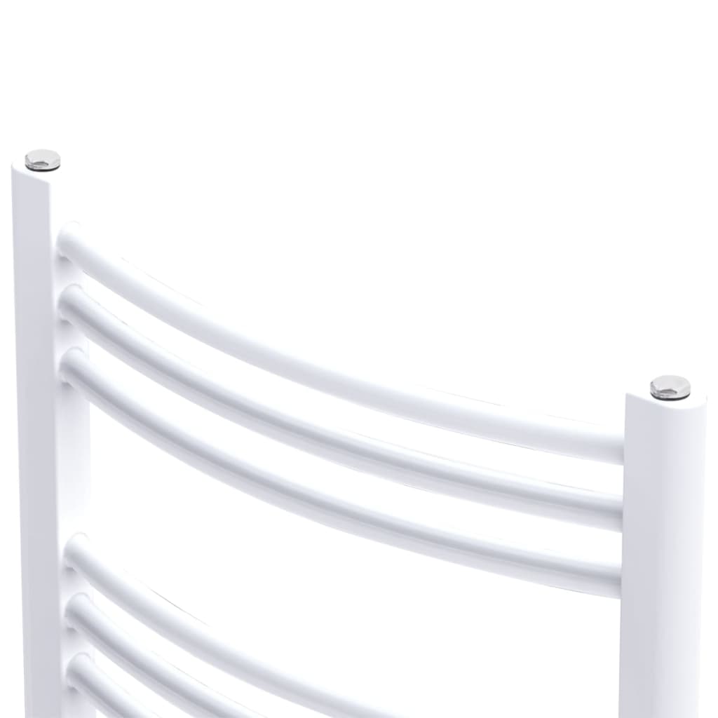 Bathroom Radiator Central Heating Towel Rail - Curved Design