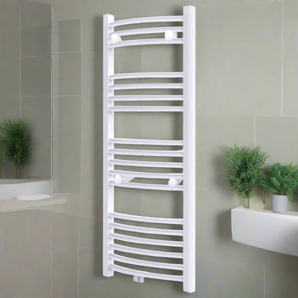 Bathroom Radiator Central Heating Towel Rail Curve