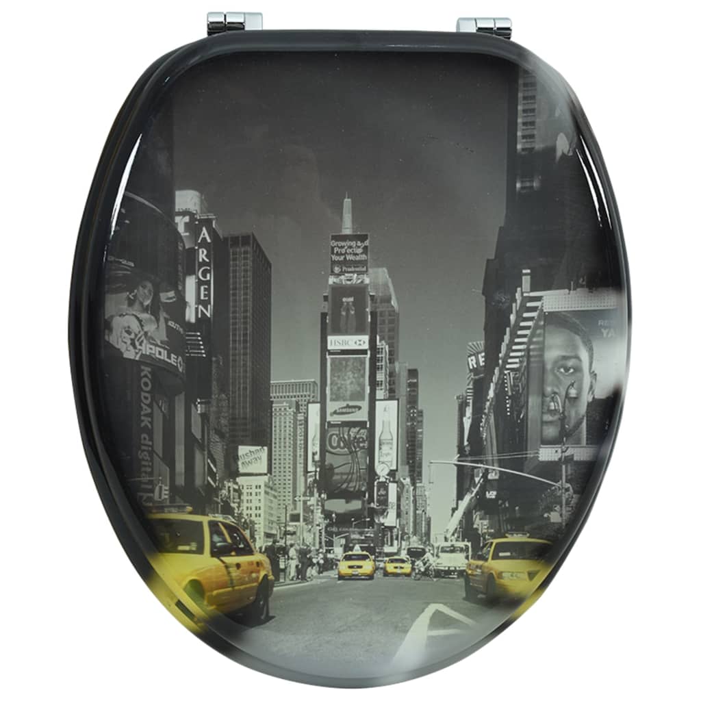 MDF Toilet Seat - New York Design