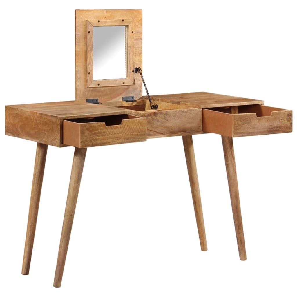 Dressing Table 112x45x76 cm Solid Mango Wood - Bend