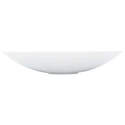 Wash Basin 59.3x35.1x10.7 cm Mineral Cast/Marble Cast White - Bend