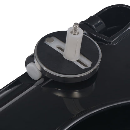 Soft-close Toilet Seat with Quick-release Design Black