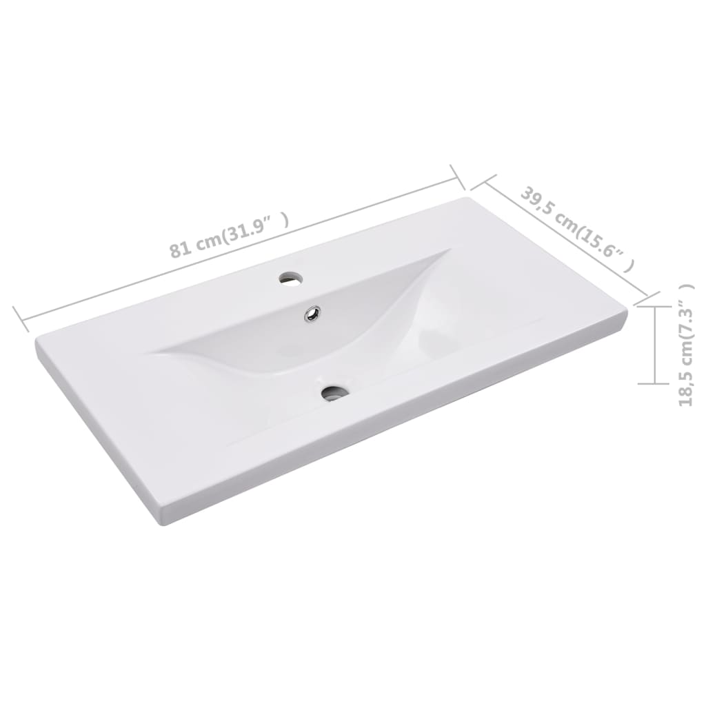 Built-in Ceramic Basin - Various Sizes