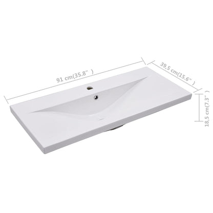 Built-in Ceramic Basin - Various Sizes