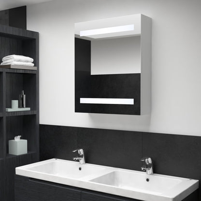 LED Bathroom Mirror Cabinet 50x13.5x60 cm - Bend